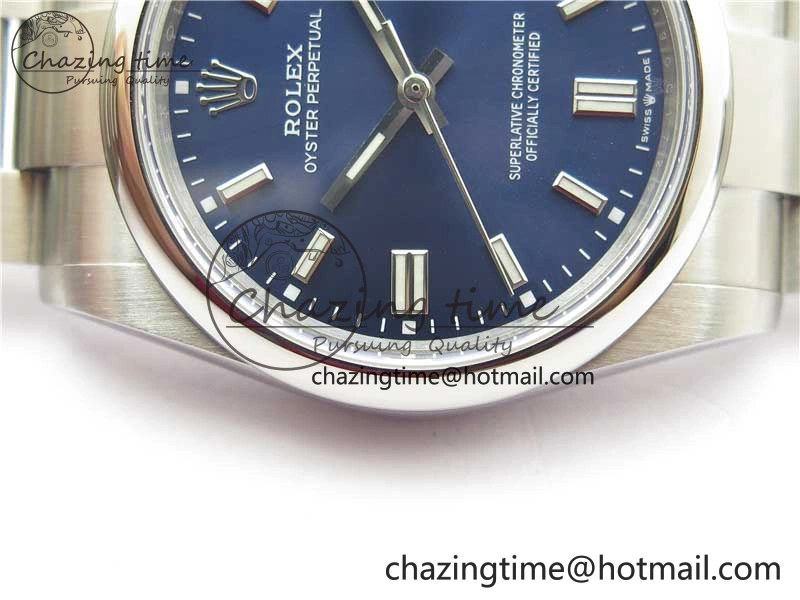 Oyster Perpetual 36mm 126000 BP Best Edition Dark Blue Dial on SS Bracelet