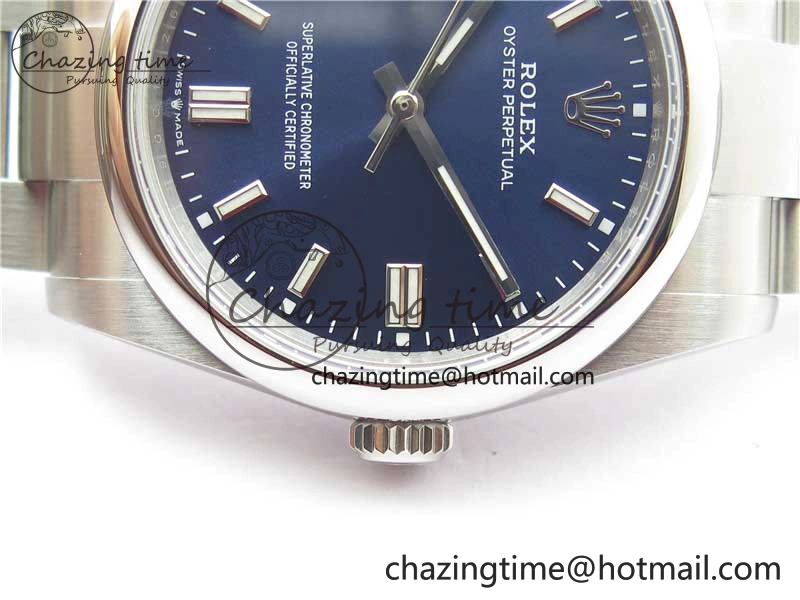 Oyster Perpetual 36mm 126000 BP Best Edition Dark Blue Dial on SS Bracelet