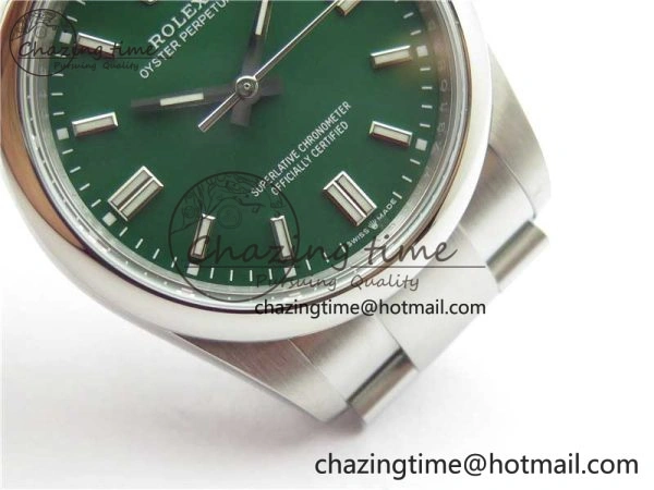 Oyster Perpetual 36mm 126000 BP Best Edition Green Dial on SS Bracelet