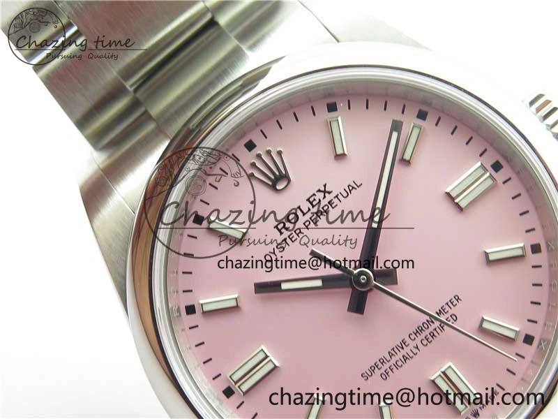 Oyster Perpetual 36mm 126000 BP Best Edition Pink Dial on SS Bracelet