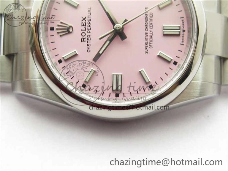 Oyster Perpetual 36mm 126000 BP Best Edition Pink Dial on SS Bracelet