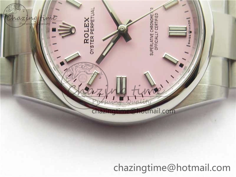 Oyster Perpetual 36mm 126000 BP Best Edition Pink Dial on SS Bracelet