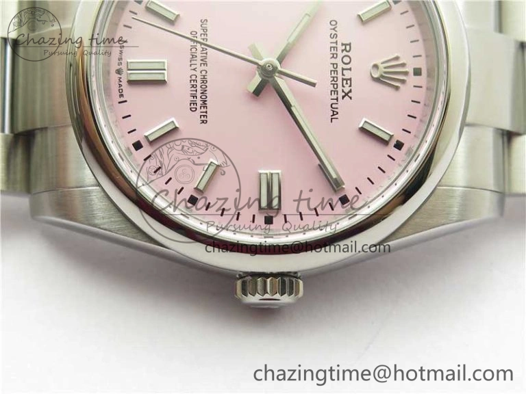 Oyster Perpetual 36mm 126000 BP Best Edition Pink Dial on SS Bracelet