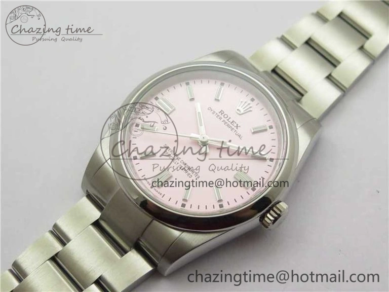 Oyster Perpetual 36mm 126000 BP Best Edition Pink Dial on SS Bracelet