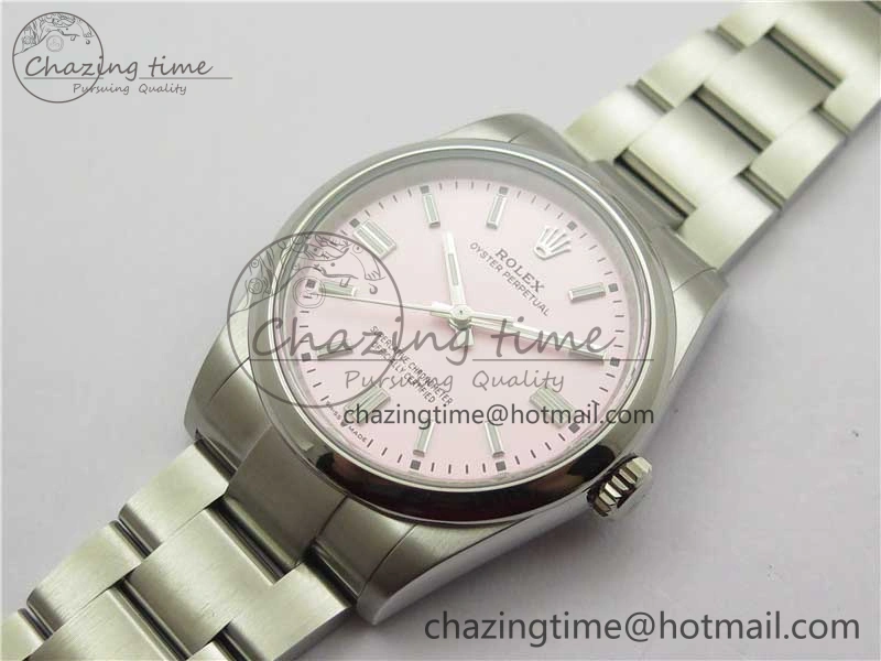 Oyster Perpetual 36mm 126000 BP Best Edition Pink Dial on SS Bracelet