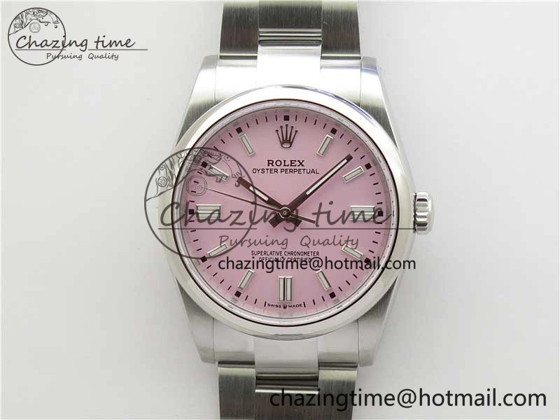 Oyster Perpetual 36mm 126000 BP Best Edition Pink Dial on SS Bracelet