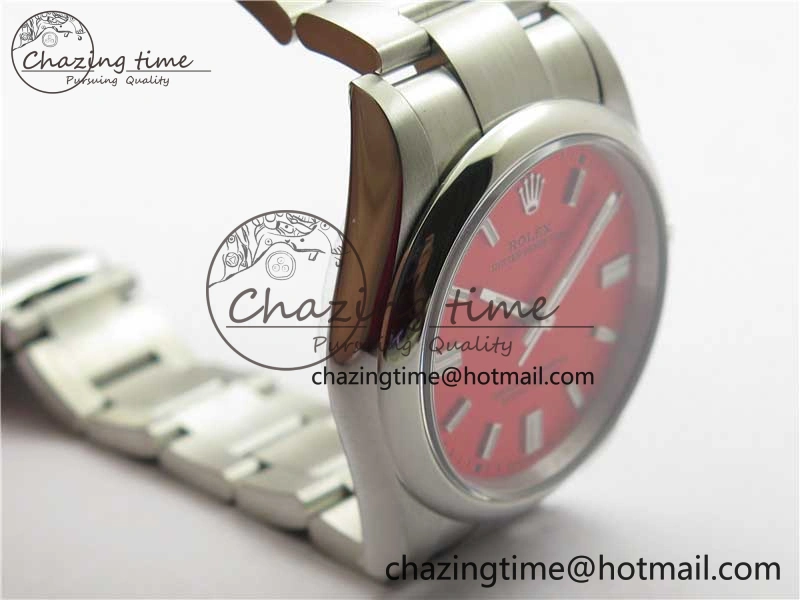Oyster Perpetual 36mm 126000 BP Best Edition Red Dial on SS Bracelet