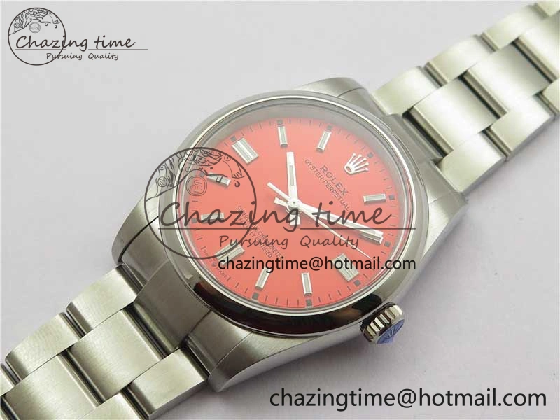 Oyster Perpetual 36mm 126000 BP Best Edition Red Dial on SS Bracelet