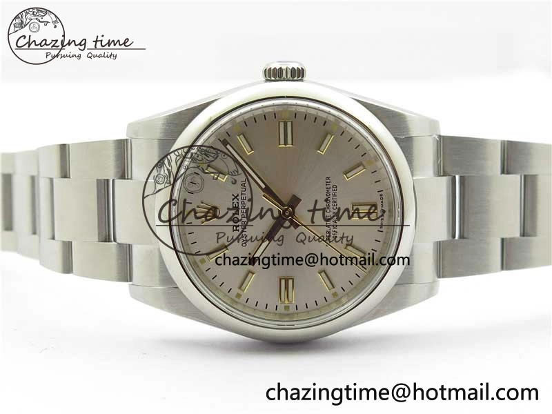 Oyster Perpetual 36mm 126000 BP Best Edition Silver Dial on SS Bracelet
