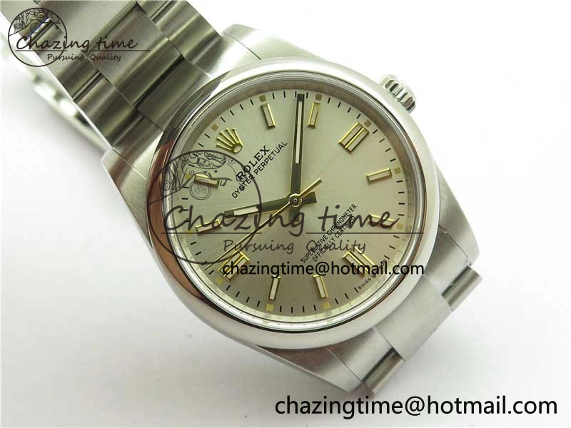 Oyster Perpetual 36mm 126000 BP Best Edition Silver Dial on SS Bracelet