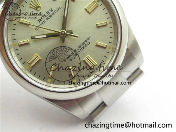 Oyster Perpetual 36mm 126000 BP Best Edition Silver Dial on SS Bracelet