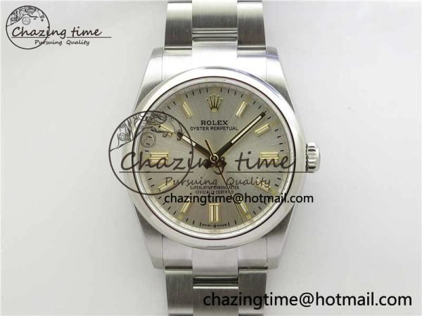 Oyster Perpetual 36mm 126000 BP Best Edition Silver Dial on SS Bracelet