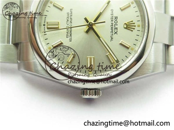 Oyster Perpetual 36mm 126000 BP Best Edition Silver Dial on SS Bracelet