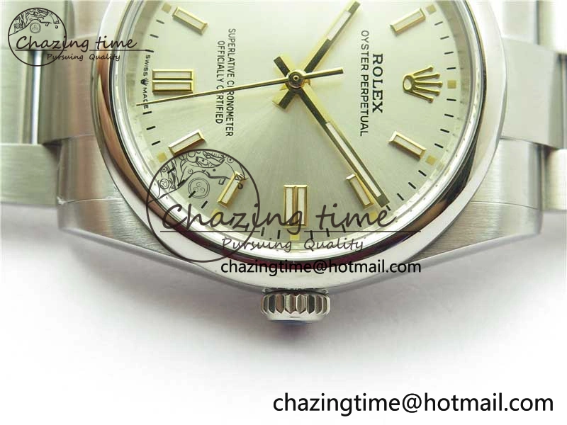 Oyster Perpetual 36mm 126000 BP Best Edition Silver Dial on SS Bracelet