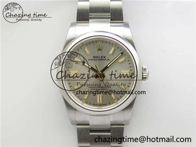 Oyster Perpetual 36mm 126000 BP Best Edition Silver Dial on SS Bracelet