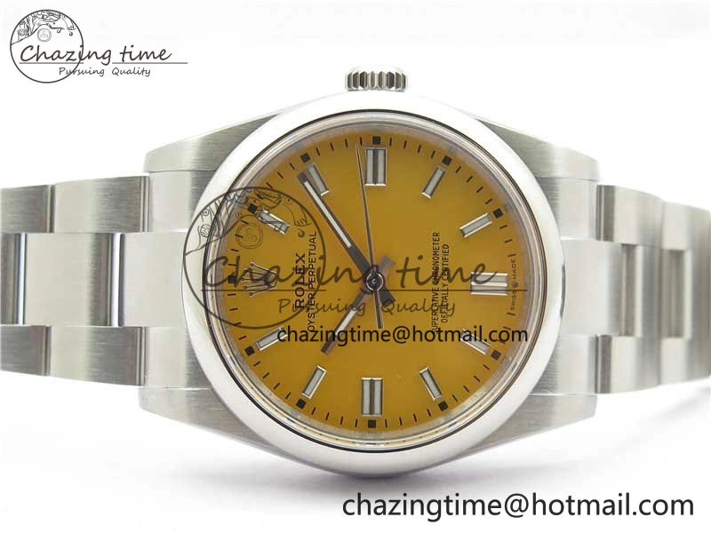 Oyster Perpetual 36mm 126000 BP Best Edition Yellow Dial on SS Bracelet