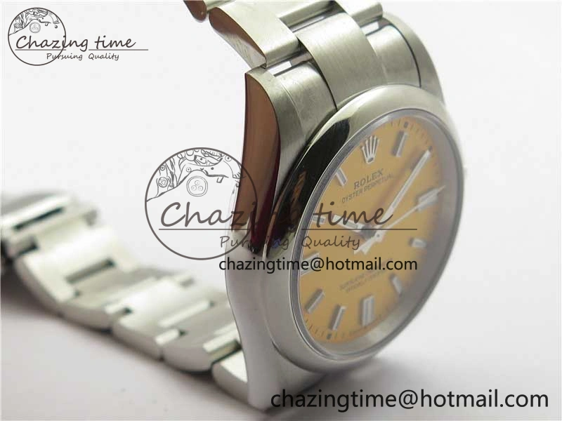 Oyster Perpetual 36mm 126000 BP Best Edition Yellow Dial on SS Bracelet