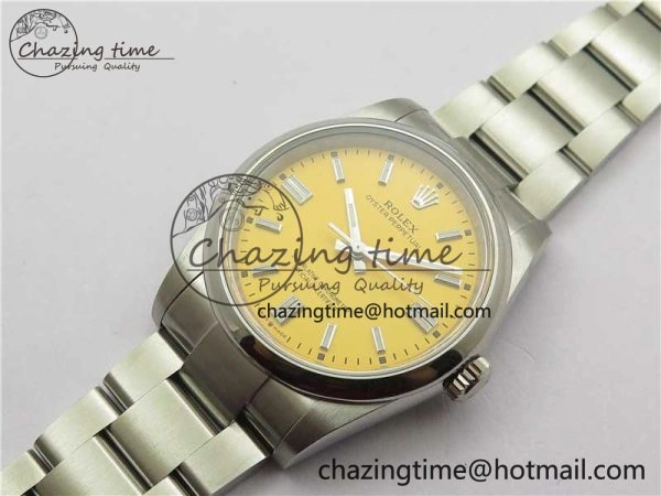 Oyster Perpetual 36mm 126000 BP Best Edition Yellow Dial on SS Bracelet