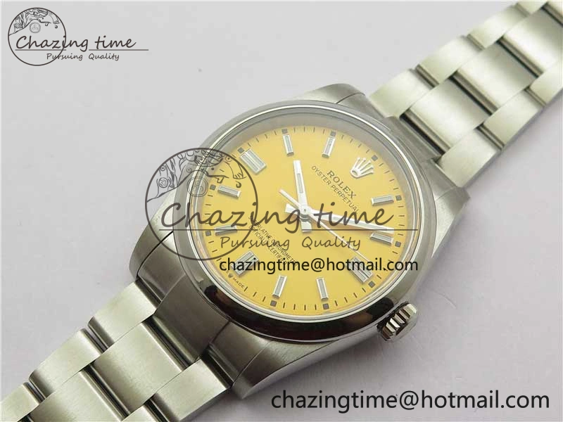 Oyster Perpetual 36mm 126000 BP Best Edition Yellow Dial on SS Bracelet