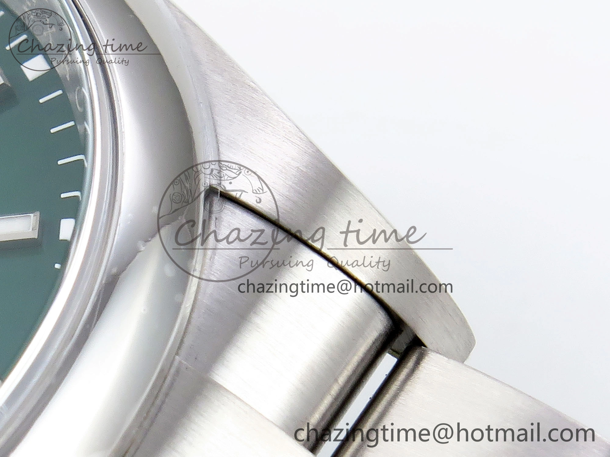 Oyster Perpetual 36mm 126000 Clean 1:1 Best Edition 904L Steel Green Dial on SS Bracelet VR3230