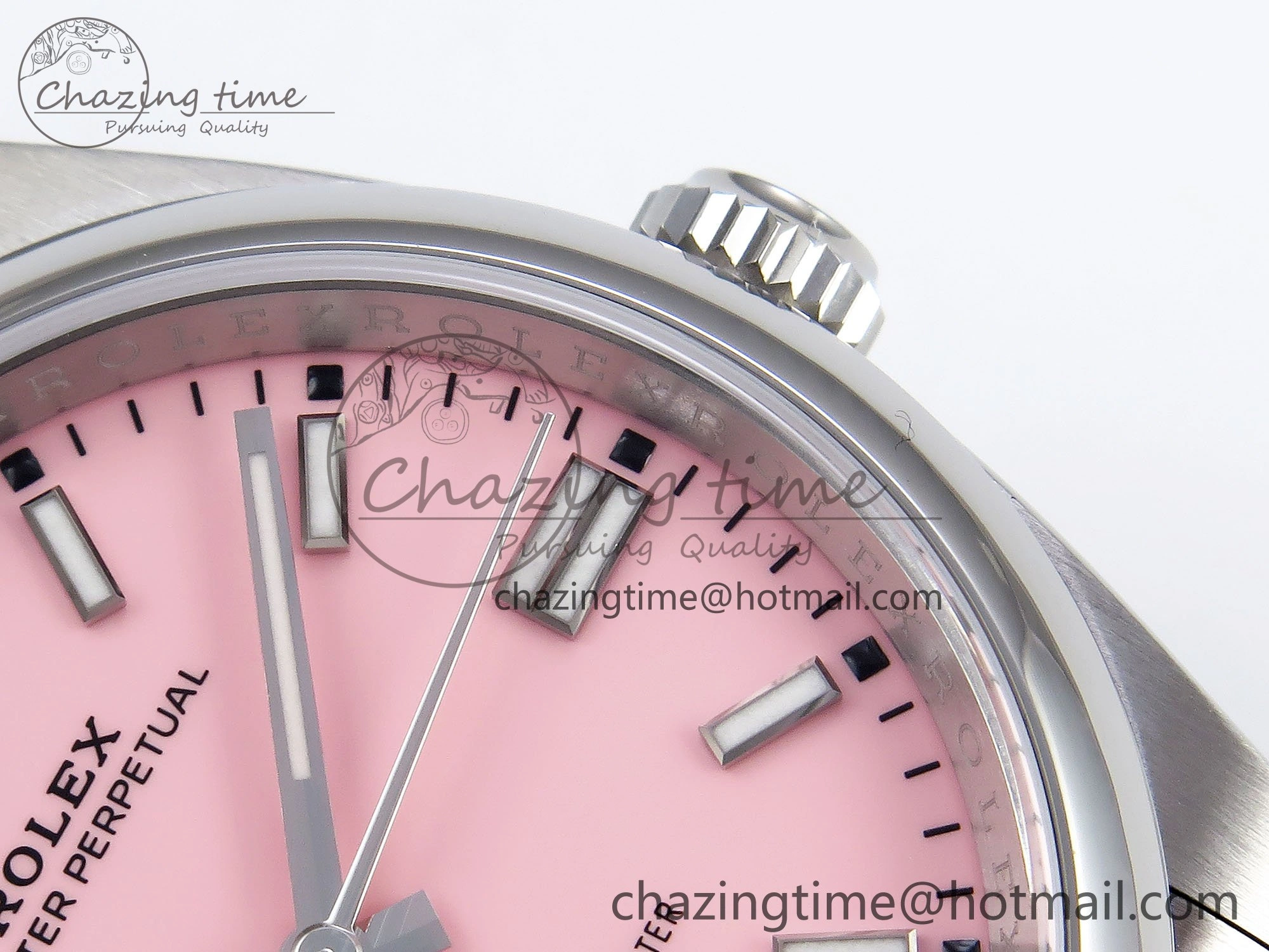 Oyster Perpetual 36mm 126000 Clean 1:1 Best Edition 904L Steel Pink Dial on SS Bracelet VR3230