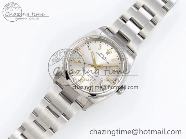 Oyster Perpetual 36mm 126000 Clean 1:1 Best Edition 904L Steel Silver Dial on SS Bracelet VR3230