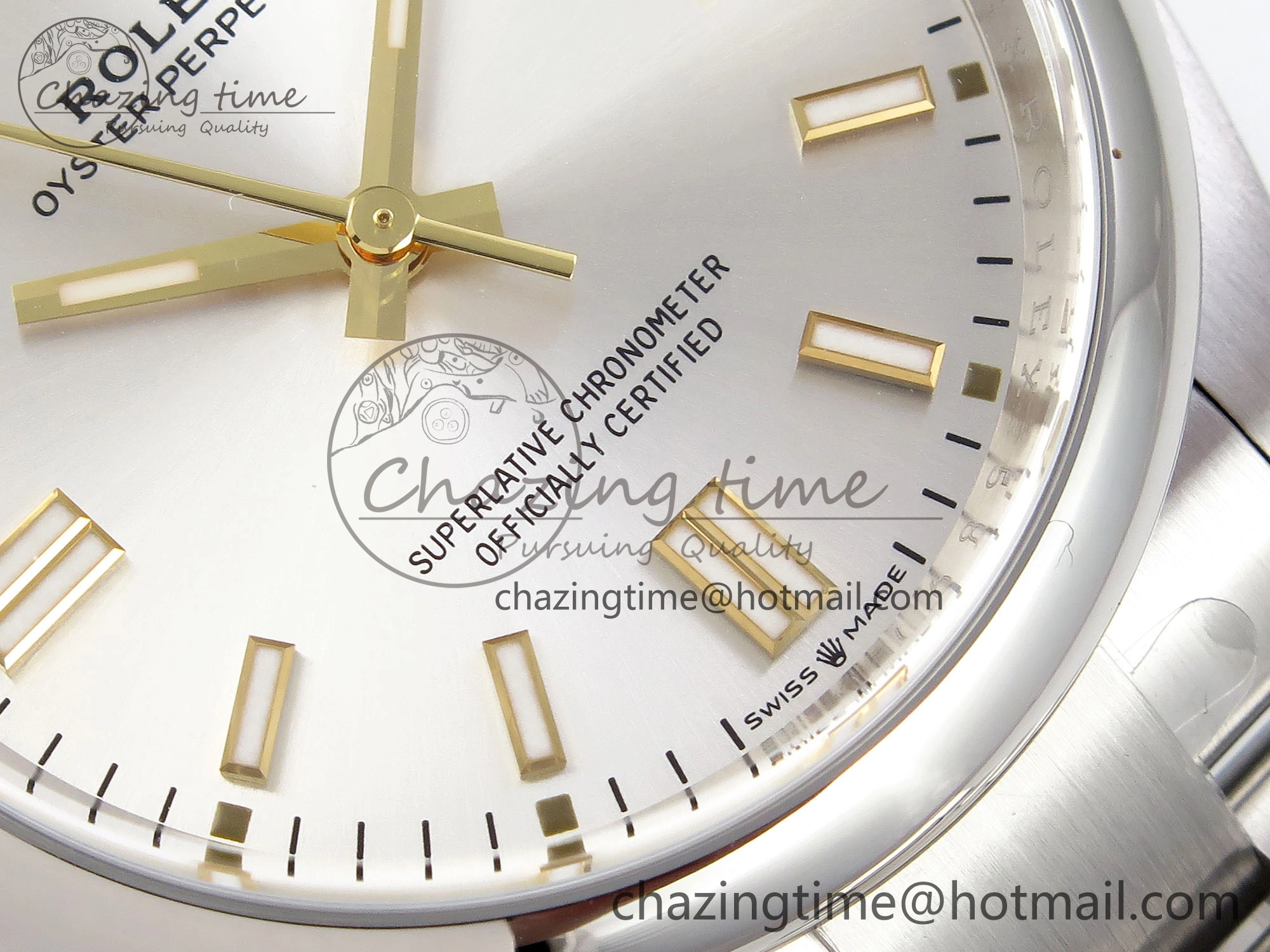 Oyster Perpetual 36mm 126000 Clean 1:1 Best Edition 904L Steel Silver Dial on SS Bracelet VR3230