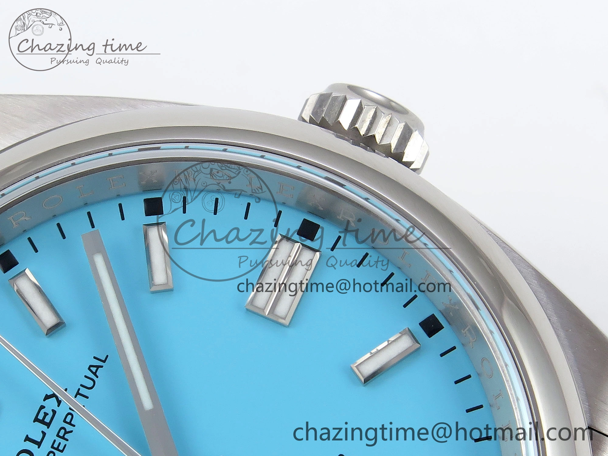 Oyster Perpetual 36mm 126000 Clean 1:1 Best Edition 904L Steel Tiffany Blue Dial on SS Bracelet VR3230