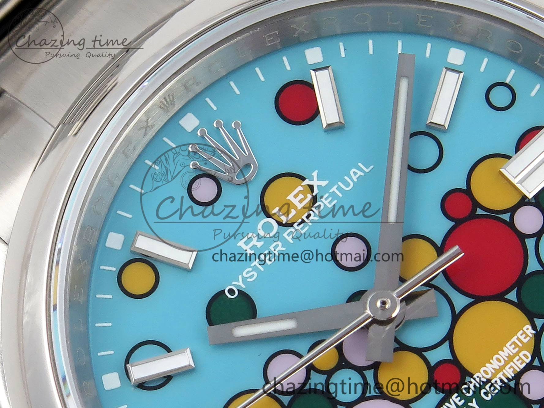 Oyster Perpetual 36mm 126000 KRF Best Edition 904L Steel Bubble Dial on SS Bracelet A2824