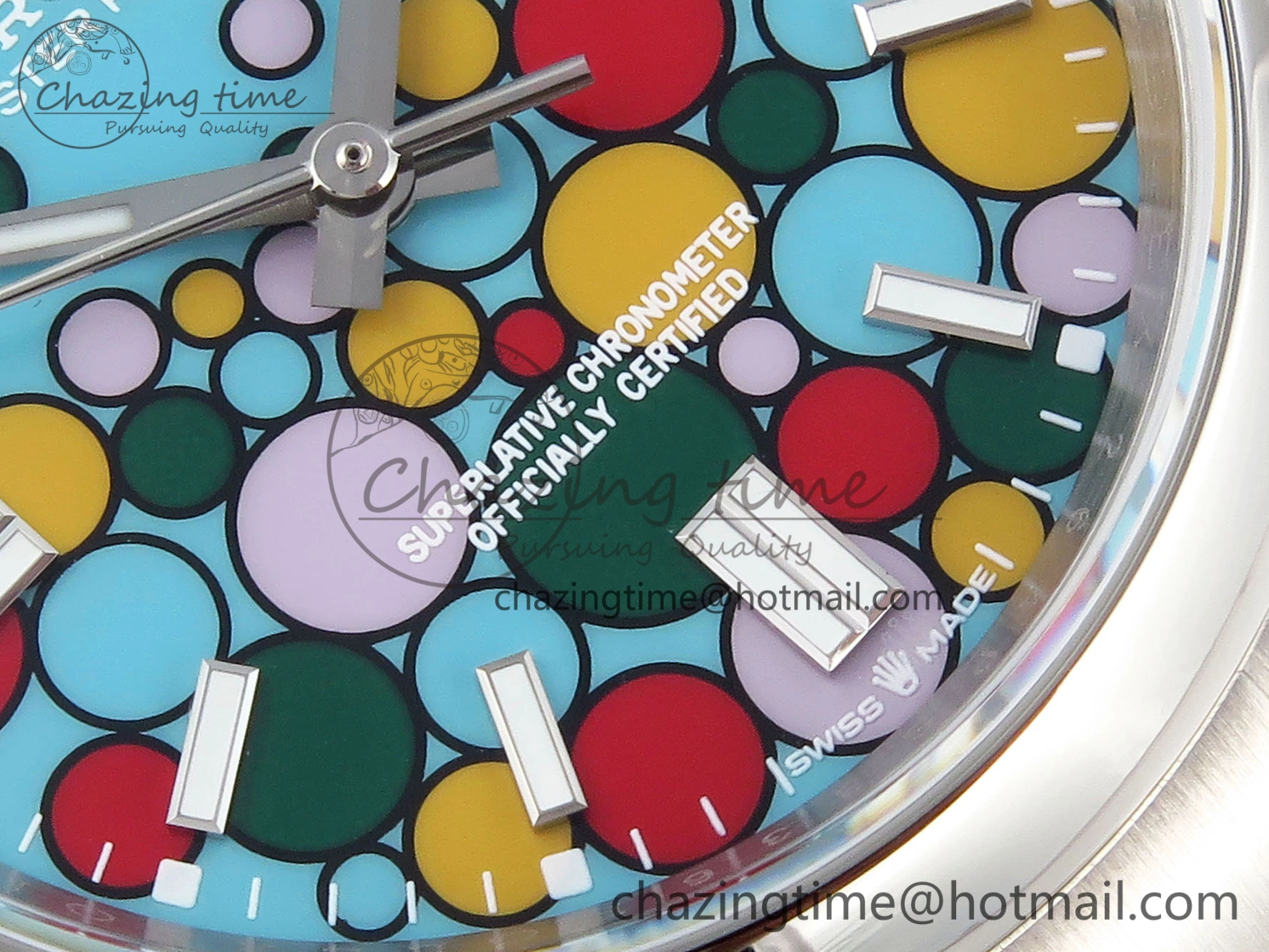 Oyster Perpetual 36mm 126000 KRF Best Edition 904L Steel Bubble Dial on SS Bracelet A2824