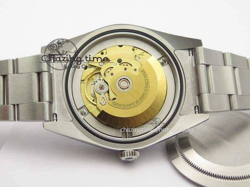 Oyster Perpetual 39mm 114300 1:1 Best Edition Red Grape Dial On SS Bracelet A2824
