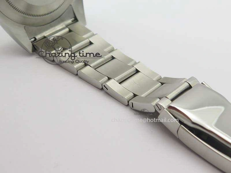 Oyster Perpetual 39mm 114300 1:1 Best Edition Red Grape Dial On SS Bracelet A2824