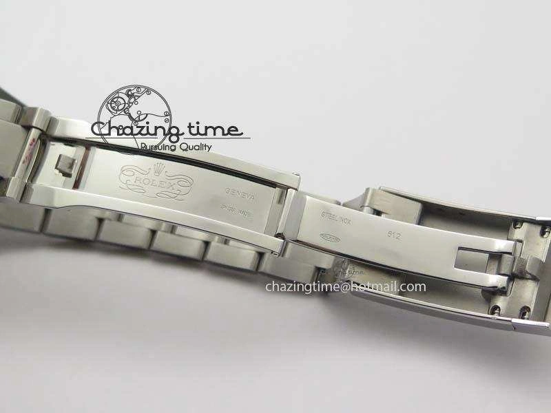 Oyster Perpetual 39mm 114300 1:1 Best Edition Red Grape Dial On SS Bracelet A2824