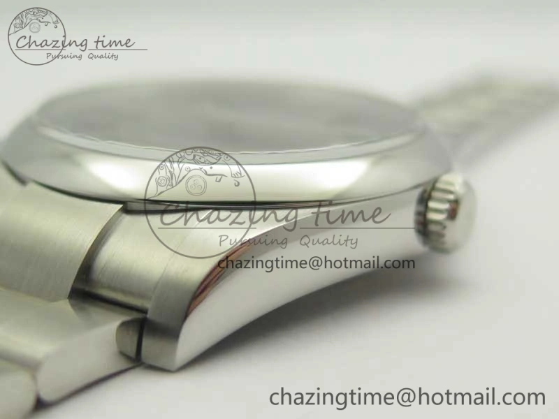 Oyster Perpetual 39mm 114300 ARF 1:1 Best Edition 904L SS Case and Bracelet Gray Rhodium Dial SH3132