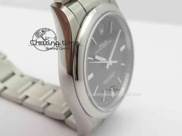Oyster Perpetual 39mm 114300 BP Maker Best Edition Gray Dial On SS Bracelet A2824