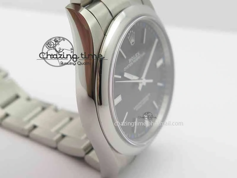 Oyster Perpetual 39mm 114300 BP Maker Best Edition Gray Dial On SS Bracelet A2824