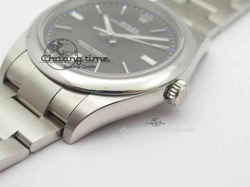 Oyster Perpetual 39mm 114300 BP Maker Best Edition Gray Dial On SS Bracelet A2824