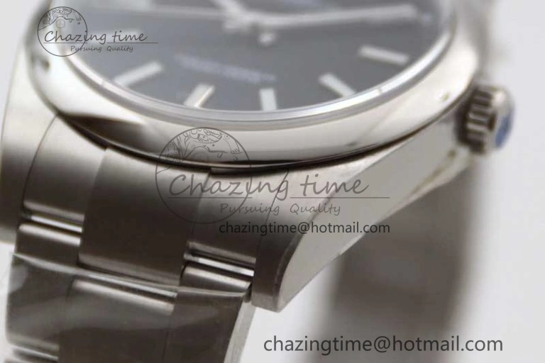 Oyster Perpetual 39mm 114300 EWF 1:1 Best Edition 904L Steel Black Dial on SS Bracelet SA3132