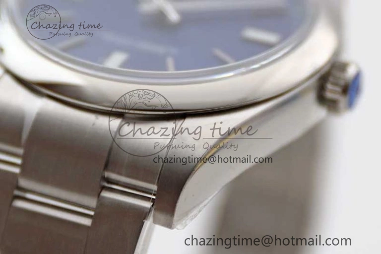 Oyster Perpetual 39mm 114300 EWF 1:1 Best Edition 904L Steel Blue Dial on SS Bracelet SA3132