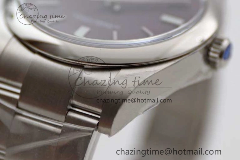 Oyster Perpetual 39mm 114300 EWF 1:1 Best Edition 904L Steel Grape Dial on SS Bracelet SA3132