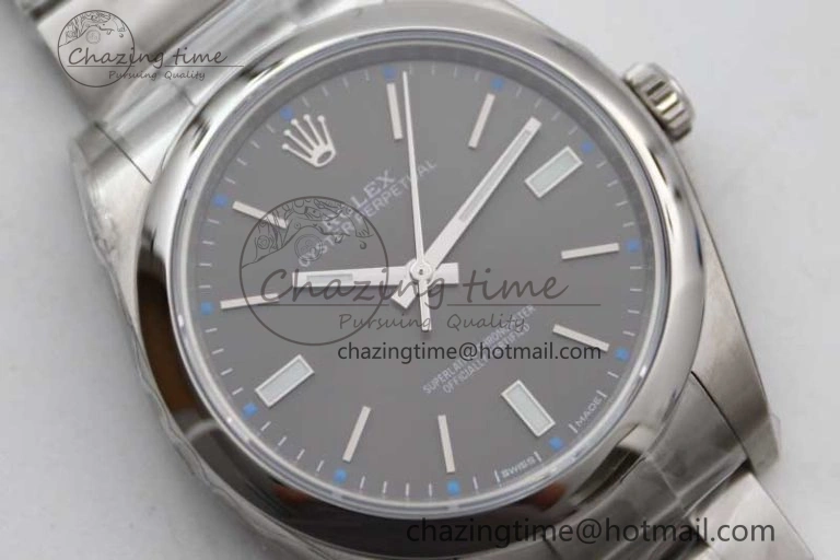 Oyster Perpetual 39mm 114300 EWF 1:1 Best Edition 904L Steel Gray Dial on SS Bracelet SA3132