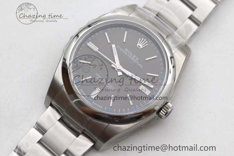 Oyster Perpetual 39mm 114300 EWF 1:1 Best Edition 904L Steel Gray Dial on SS Bracelet SA3132