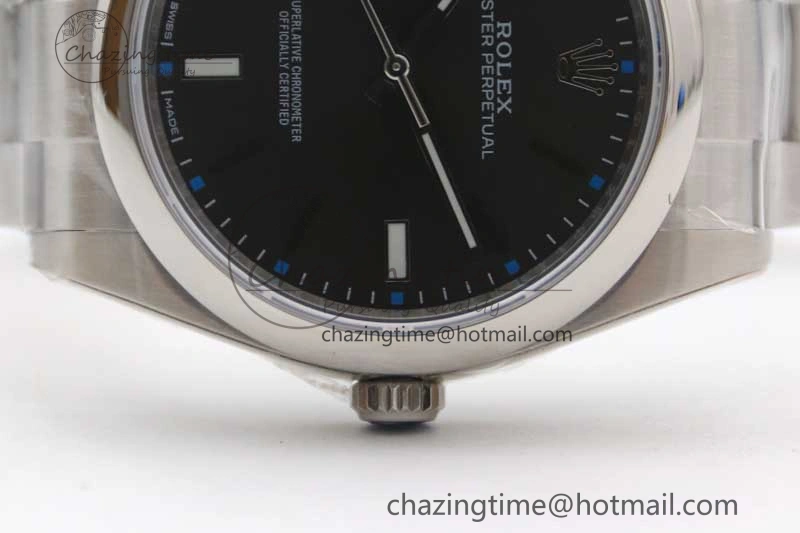 Oyster Perpetual 39mm 114300 EWF 1:1 Best Edition 904L Steel Gray Dial on SS Bracelet SA3132