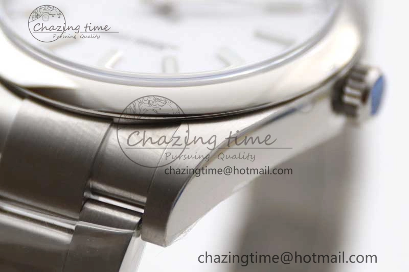 Oyster Perpetual 39mm 114300 EWF 1:1 Best Edition 904L Steel White Dial on SS Bracelet SA3132