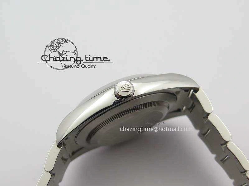 Oyster Perpetual 39mm 114300 JF 1:1 Best Edition Grape Dial On SS Bracelet SA3132