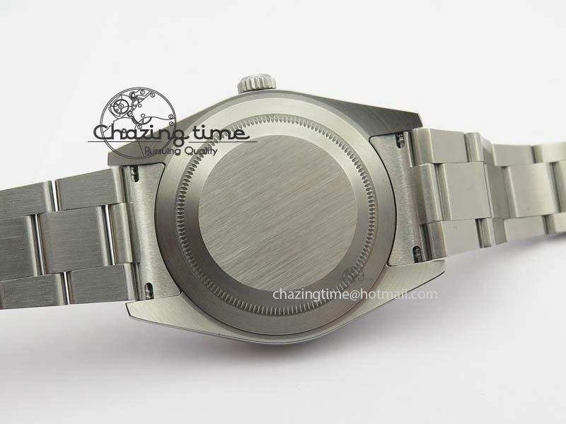 Oyster Perpetual 39mm 114300 JF 1:1 Best Edition Grape Dial On SS Bracelet SA3132