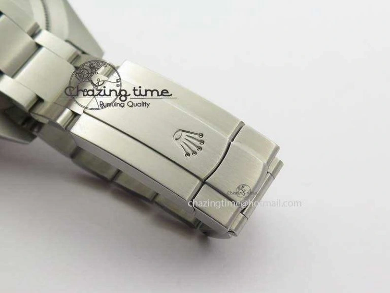 Oyster Perpetual 39mm 114300 JF 1:1 Best Edition Grape Dial On SS Bracelet SA3132