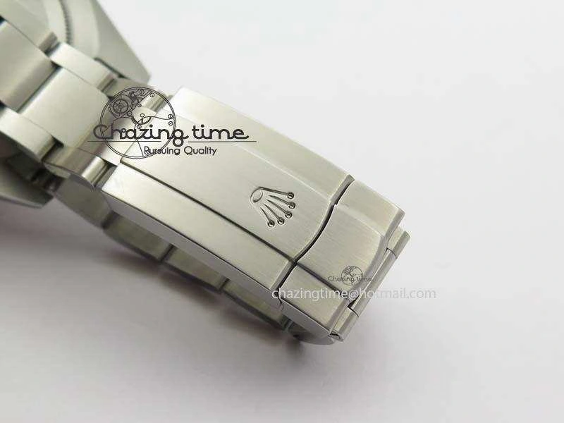 Oyster Perpetual 39mm 114300 JF 1:1 Best Edition Grape Dial On SS Bracelet SA3132