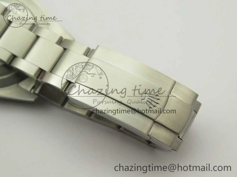 Oyster Perpetual 39mm 114300 UBF 1:1 Best Edition Grape Dial on SS Bracelet A2836