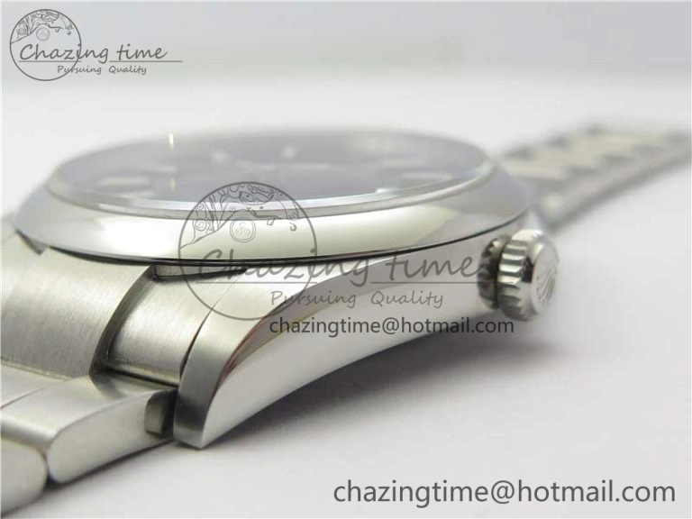 Oyster Perpetual 39mm 114300 UBF Best Edition Black Dial on SS Bracelet A2824